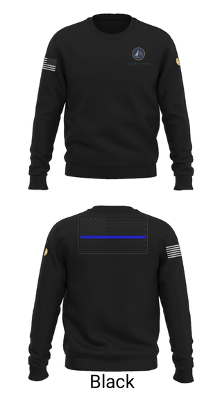 Crew Neck Sweatshirt, NAVAL SUPPORT ACTIVITY BETHESDA SECURITY FORCES, Navy, Teamtime, Team time, sublimation, custom sports apparel, team uniforms, spirit wear, spiritwear, sports uniforms, custom shirts, team store, custom team store, fundraiser sports, apparel fundraiser
