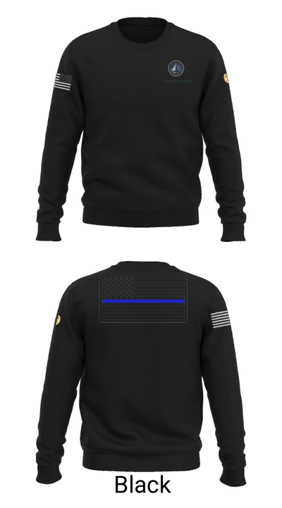 NAVAL SUPPORT ACTIVITY BETHESDA SECURITY FORCES 28838405 Crew Neck Sweatshirt - 24