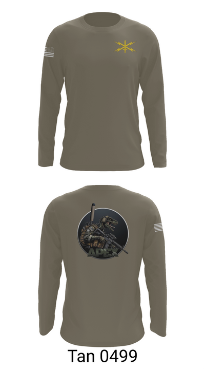 11th CYB 6124113 Long Sleeve Performance Shirt 66