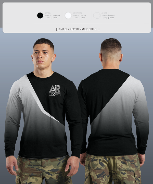 Long Sleeve Performance Shirt, AIR HVAC, , Teamtime, Team time, sublimation, custom sports apparel, team uniforms, spirit wear, spiritwear, sports uniforms, custom shirts, team store, custom team store, fundraiser sports, apparel fundraiser