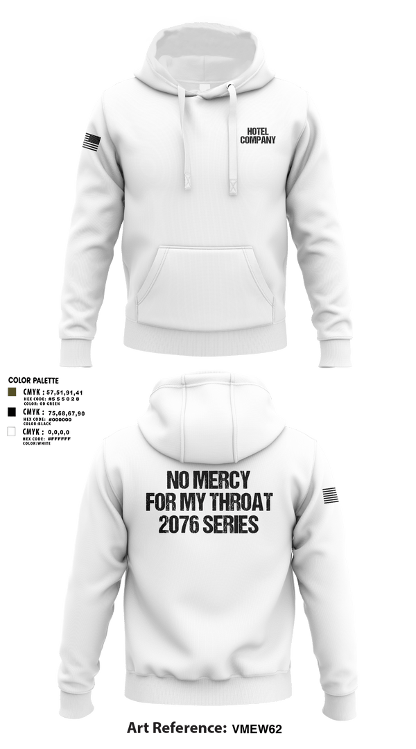 Hoodie, Hotel Company, Marines, Teamtime, Team time, sublimation, custom sports apparel, team uniforms, spirit wear, spiritwear, sports uniforms, custom shirts, team store, custom team store, fundraiser sports, apparel fundraiser