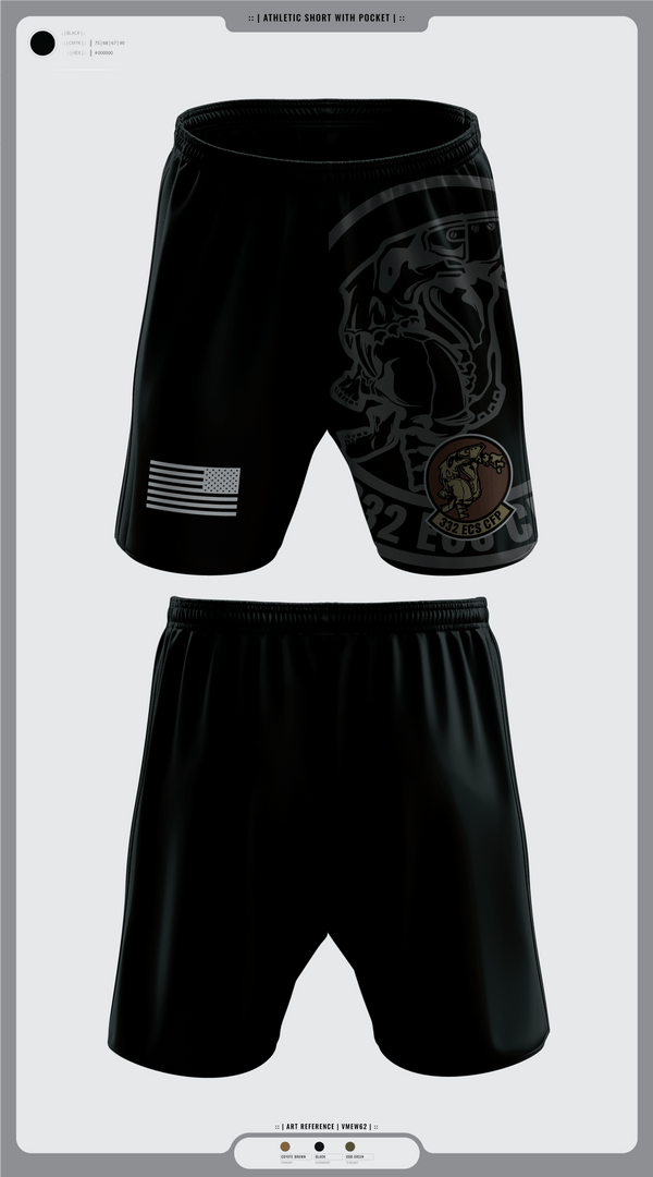Athletic Shorts With Pockets, 332 ECS SCOS, Air Force, Teamtime, Team time, sublimation, custom sports apparel, team uniforms, spirit wear, spiritwear, sports uniforms, custom shirts, team store, custom team store, fundraiser sports, apparel fundraiser