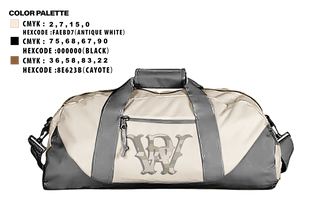 Duffle Bag, Wardogs, Baseball, Teamtime, Team time, sublimation, custom sports apparel, team uniforms, spirit wear, spiritwear, sports uniforms, custom shirts, team store, custom team store, fundraiser sports, apparel fundraiser