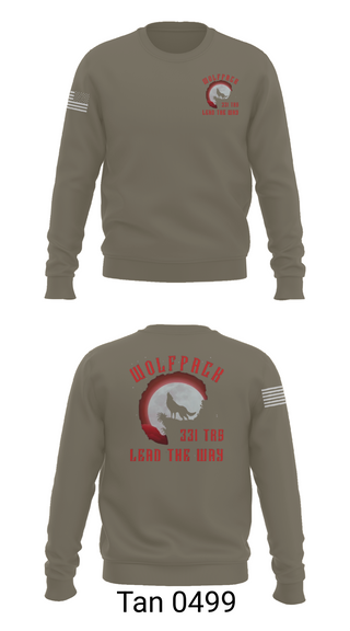 Crew Neck Sweatshirt, 331 TRS / FLT 154 WOLFPACK, , Teamtime, Team time, sublimation, custom sports apparel, team uniforms, spirit wear, spiritwear, sports uniforms, custom shirts, team store, custom team store, fundraiser sports, apparel fundraiser
