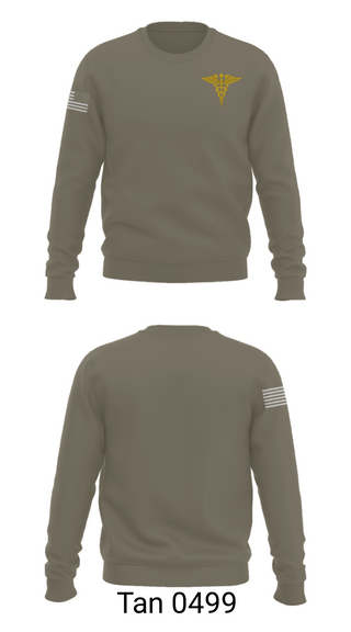 Crew Neck Sweatshirt, Physical Therapy, Army, Teamtime, Team time, sublimation, custom sports apparel, team uniforms, spirit wear, spiritwear, sports uniforms, custom shirts, team store, custom team store, fundraiser sports, apparel fundraiser