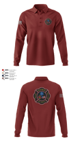 EventsByJoel 45028039 Long Sleeve Performance Polo with Pen Pocket On Sleeve - 4