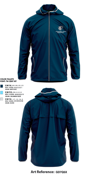 Windbreaker, Dougherty Valley High School Badminton, Spirit Store, Teamtime, Team time, sublimation, custom sports apparel, team uniforms, spirit wear, spiritwear, sports uniforms, custom shirts, team store, custom team store, fundraiser sports, apparel fundraiser