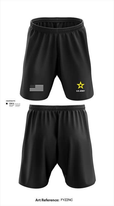 Wilmington Army Recruiting Station 61290621 Athletic Shorts With Pockets - 2
