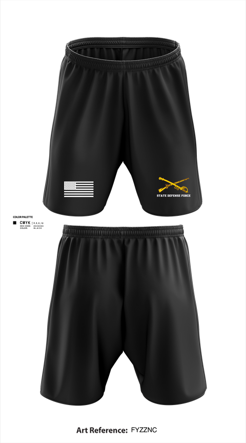 Athletic Shorts With Pockets, State Defense Force, Army, Teamtime, Team time, sublimation, custom sports apparel, team uniforms, spirit wear, spiritwear, sports uniforms, custom shirts, team store, custom team store, fundraiser sports, apparel fundraiser