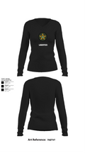 LOGISTICS 26909520 Women's Long Sleeve V-neck Shirt - 21