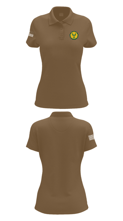 160th mp bn 37897815 Women's Short Sleeve Performance Polo  - 15