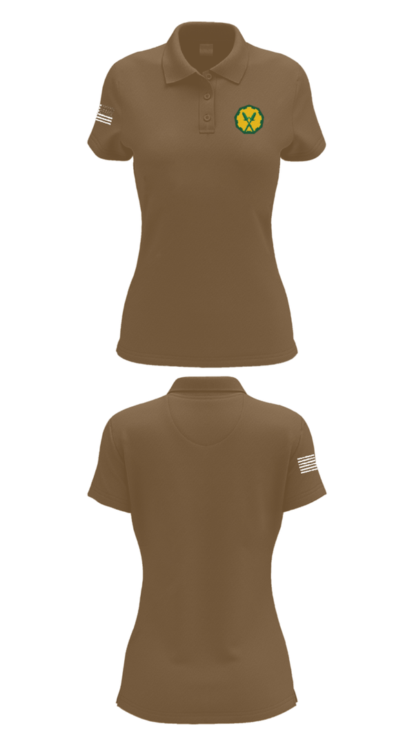 Womens Short Sleeve Performance Polo, 160th mp bn, Army, Teamtime, Team time, sublimation, custom sports apparel, team uniforms, spirit wear, spiritwear, sports uniforms, custom shirts, team store, custom team store, fundraiser sports, apparel fundraiser