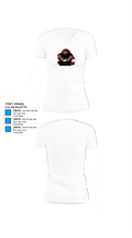 Moose entertain 50717233 Women's Short Sleeve V-neck Shirt - 18