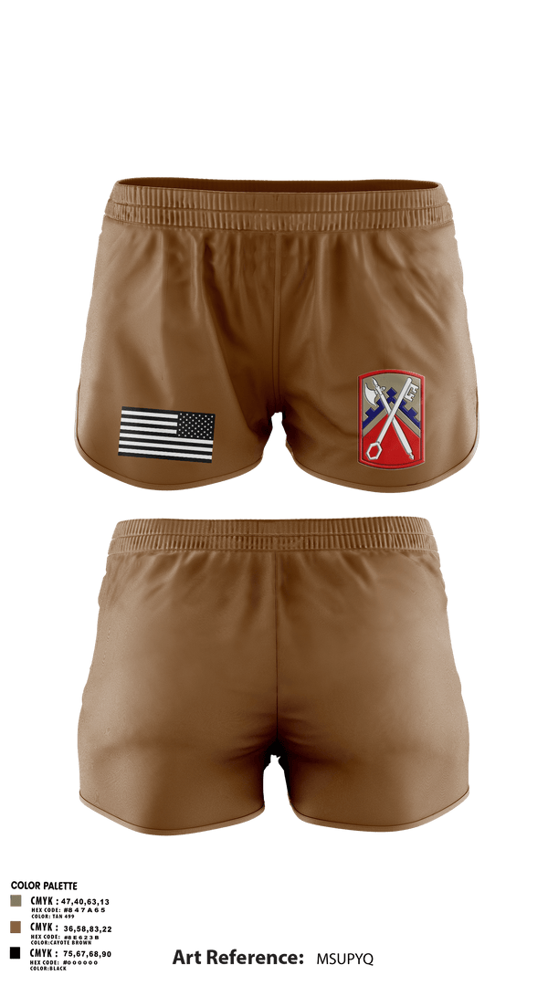 Ranger Panties, 16th Sustainment Brigade, Army, Teamtime, Team time, sublimation, custom sports apparel, team uniforms, spirit wear, spiritwear, sports uniforms, custom shirts, team store, custom team store, fundraiser sports, apparel fundraiser