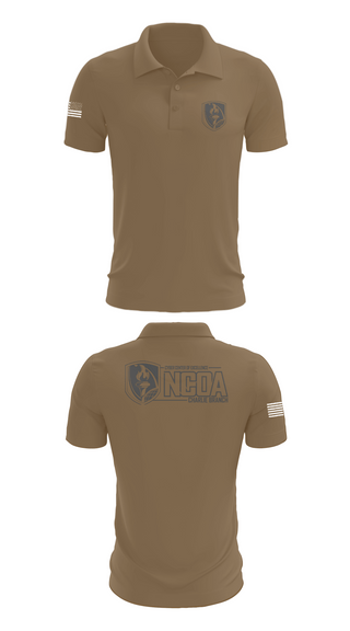 Short Sleeve Performance Polo, CCoE NCOA Charlie Branch, , Teamtime, Team time, sublimation, custom sports apparel, team uniforms, spirit wear, spiritwear, sports uniforms, custom shirts, team store, custom team store, fundraiser sports, apparel fundraiser