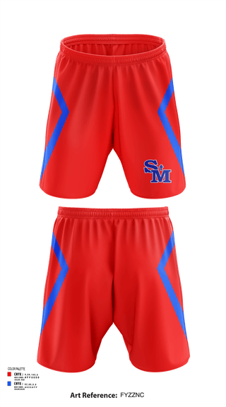 Athletic Shorts With Pockets, Saint Mary'S High School Cheer, Cheer, Teamtime, Team time, sublimation, custom sports apparel, team uniforms, spirit wear, spiritwear, sports uniforms, custom shirts, team store, custom team store, fundraiser sports, apparel fundraiser