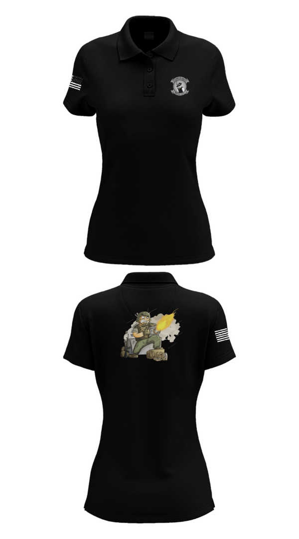 Women's Short Sleeve Performance Polo, FIELD MESS, Marines, Teamtime, Team time, sublimation, custom sports apparel, team uniforms, spirit wear, spiritwear, sports uniforms, custom shirts, team store, custom team store, fundraiser sports, apparel fundraiser