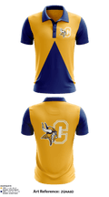 Walled Lake Central Gymnastics 93102684 Short Sleeve Performance Polo - 41