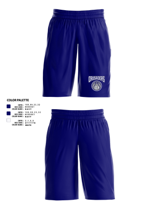 Mens Basketball Shorts, Ohio Christian Academy, Men's Basketball, Teamtime, Team time, sublimation, custom sports apparel, team uniforms, spirit wear, spiritwear, sports uniforms, custom shirts, team store, custom team store, fundraiser sports, apparel fundraiser