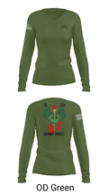 D-co 1-114th 40001496 Women's Long Sleeve V-neck Shirt - 57