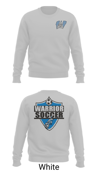 Crew Neck Sweatshirt, Willowbrook Warriors, Men's Soccer, Teamtime, Team time, sublimation, custom sports apparel, team uniforms, spirit wear, spiritwear, sports uniforms, custom shirts, team store, custom team store, fundraiser sports, apparel fundraiser