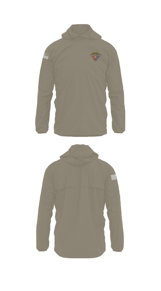 Windbreaker, Bravo Company  642nd ASC, , Teamtime, Team time, sublimation, custom sports apparel, team uniforms, spirit wear, spiritwear, sports uniforms, custom shirts, team store, custom team store, fundraiser sports, apparel fundraiser