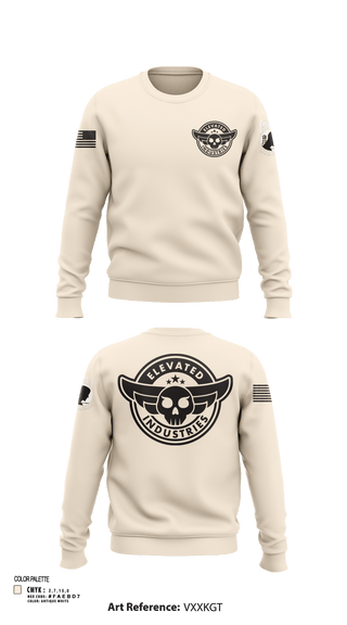 Crew Neck Sweatshirt, Elevated Industries, , Teamtime, Team time, sublimation, custom sports apparel, team uniforms, spirit wear, spiritwear, sports uniforms, custom shirts, team store, custom team store, fundraiser sports, apparel fundraiser