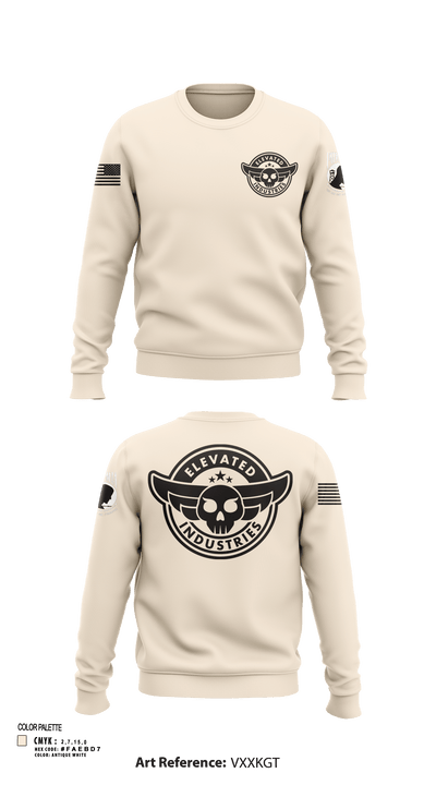 Elevated Industries 26715295 Crew Neck Sweatshirt - 103