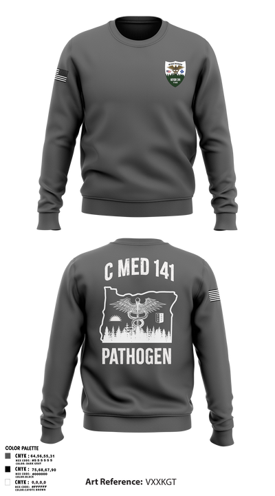 C Med 88701681 Crew Neck Sweatshirt - 108