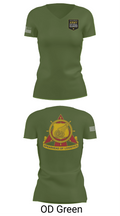 SOUTH CAROLINA ARMY NATIONAL GUARD 14160186 Women's Short Sleeve V-neck Shirt - 46