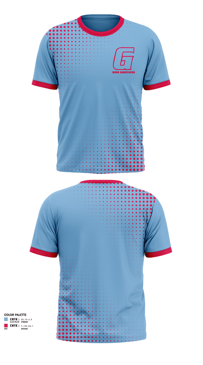 Bonn Gamecocks 42414878 Short Sleeve Performance Shirt - 1