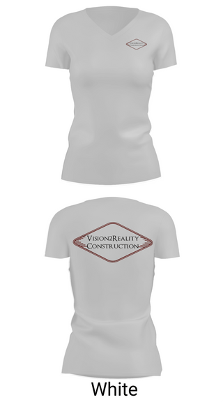 Womens Short Sleeve Vneck Shirt, Vision2Reality, , Teamtime, Team time, sublimation, custom sports apparel, team uniforms, spirit wear, spiritwear, sports uniforms, custom shirts, team store, custom team store, fundraiser sports, apparel fundraiser