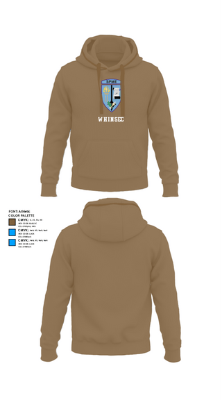 Hoodie, WHINSEC, Army, Teamtime, Team time, sublimation, custom sports apparel, team uniforms, spirit wear, spiritwear, sports uniforms, custom shirts, team store, custom team store, fundraiser sports, apparel fundraiser