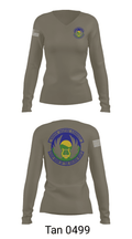 USAF Band of the Golden West 2568323 Women's Long Sleeve V-neck Shirt - 39