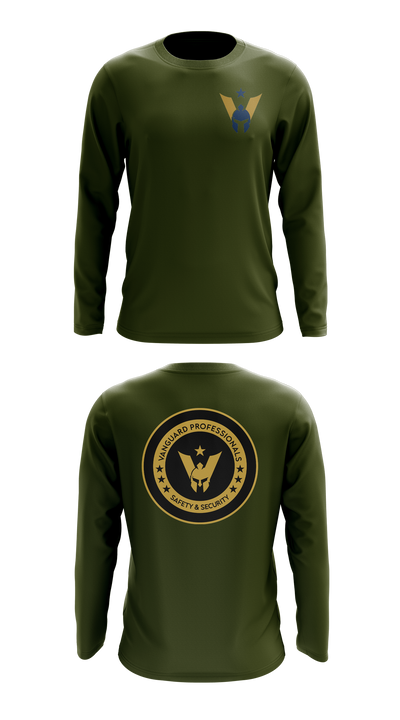 Vanguard Professionals 37504782 Long Sleeve Performance Shirt 42