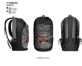 Gear Bag, North West Bergen Passaic Basketball League, Men's Basketball, Teamtime, Team time, sublimation, custom sports apparel, team uniforms, spirit wear, spiritwear, sports uniforms, custom shirts, team store, custom team store, fundraiser sports, apparel fundraiser