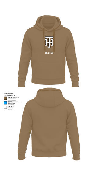 Hoodie, Agates, Men's Basketball, Teamtime, Team time, sublimation, custom sports apparel, team uniforms, spirit wear, spiritwear, sports uniforms, custom shirts, team store, custom team store, fundraiser sports, apparel fundraiser