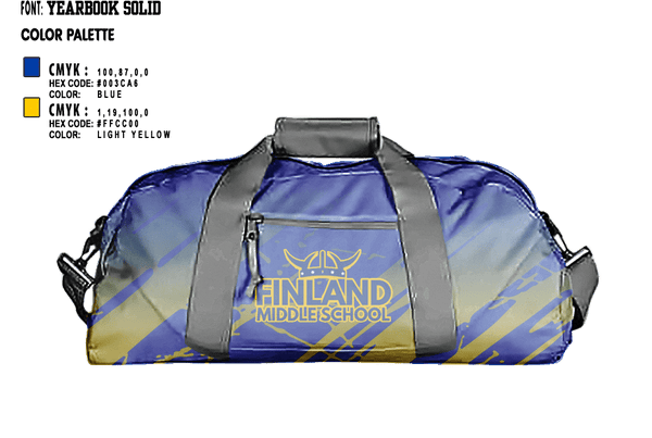 Duffle Bag, Finland Vikings, , Teamtime, Team time, sublimation, custom sports apparel, team uniforms, spirit wear, spiritwear, sports uniforms, custom shirts, team store, custom team store, fundraiser sports, apparel fundraiser