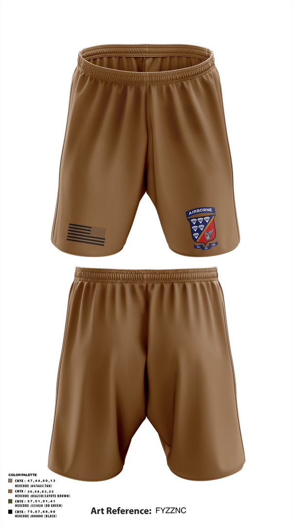 Athletic Shorts With Pockets, 647 Quartermaster Company, Army, Teamtime, Team time, sublimation, custom sports apparel, team uniforms, spirit wear, spiritwear, sports uniforms, custom shirts, team store, custom team store, fundraiser sports, apparel fundraiser