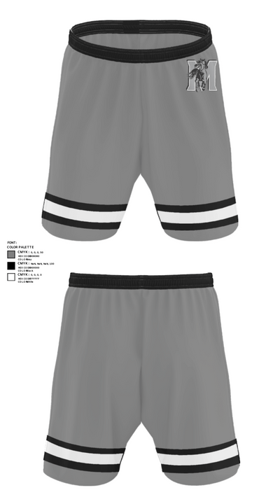 Meade High School Baseball 78796681 Athletic Shorts With Pockets - 24