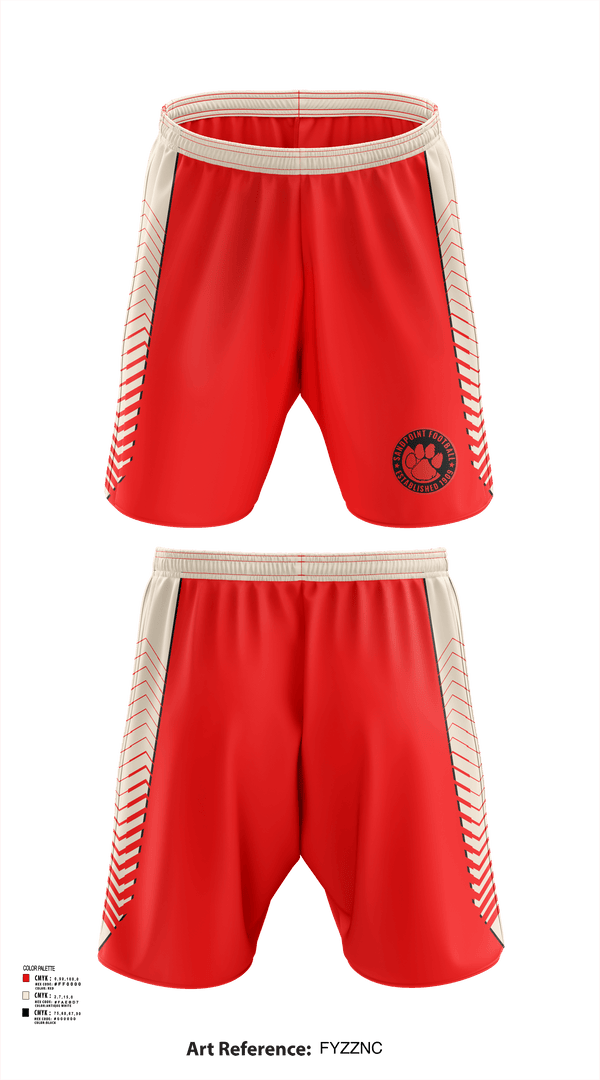 Athletic Shorts With Pockets, BULLDOGS, , Teamtime, Team time, sublimation, custom sports apparel, team uniforms, spirit wear, spiritwear, sports uniforms, custom shirts, team store, custom team store, fundraiser sports, apparel fundraiser