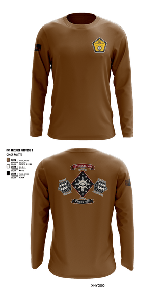 Long Sleeve Performance Shirt, Chaos Co, H2F, National Guard, Teamtime, Team time, sublimation, custom sports apparel, team uniforms, spirit wear, spiritwear, sports uniforms, custom shirts, team store, custom team store, fundraiser sports, apparel fundraiser