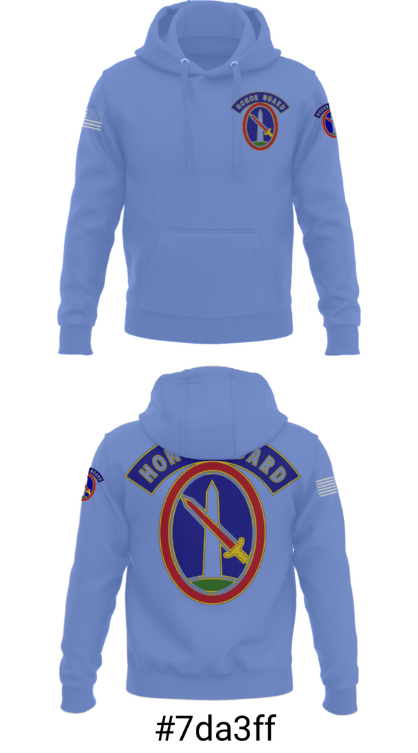 Hoodie, 3RD U S Infantry Brigade, Army, Teamtime, Team time, sublimation, custom sports apparel, team uniforms, spirit wear, spiritwear, sports uniforms, custom shirts, team store, custom team store, fundraiser sports, apparel fundraiser