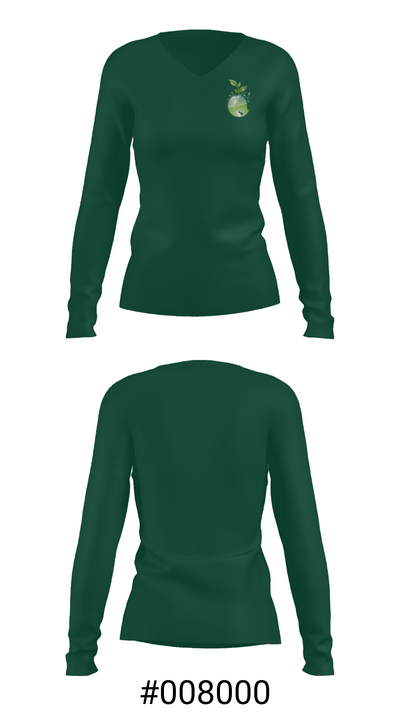 Montessori Seeds Of Education 51298826 Women's Long Sleeve V-neck Shirt - 20