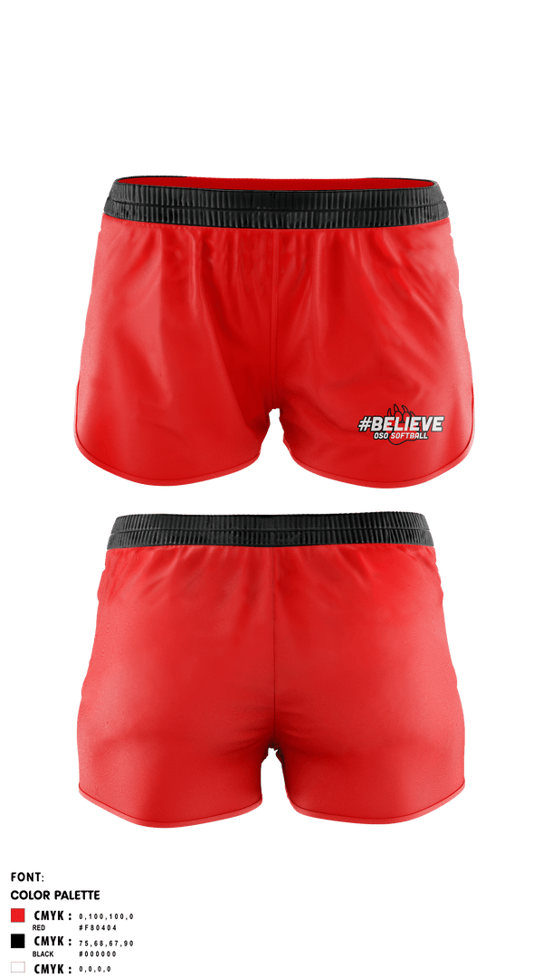 Womens Shorts, West Oso High School Softball, Softball, Teamtime, Team time, sublimation, custom sports apparel, team uniforms, spirit wear, spiritwear, sports uniforms, custom shirts, team store, custom team store, fundraiser sports, apparel fundraiser