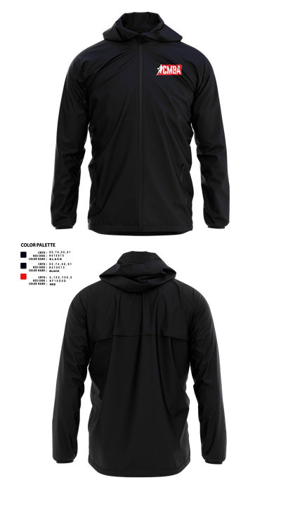 Calgary Minor Basketball Association 64914788 Windbreaker - 50