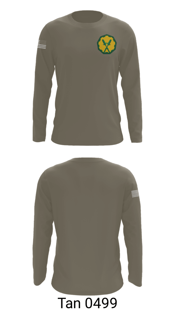 Long Sleeve Performance Shirt, 160th mp bn, Army, Teamtime, Team time, sublimation, custom sports apparel, team uniforms, spirit wear, spiritwear, sports uniforms, custom shirts, team store, custom team store, fundraiser sports, apparel fundraiser