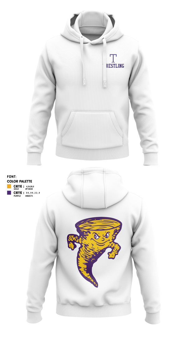 Hoodie, Taylorville Wrestling Club, Wrestling, Teamtime, Team time, sublimation, custom sports apparel, team uniforms, spirit wear, spiritwear, sports uniforms, custom shirts, team store, custom team store, fundraiser sports, apparel fundraiser