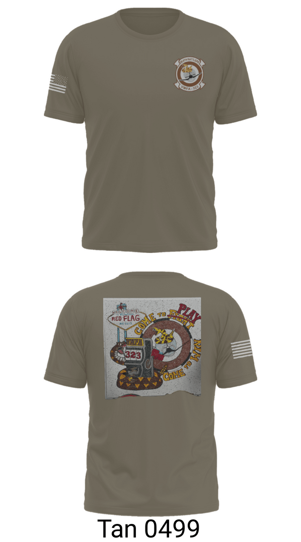 Short Sleeve Performance Shirt, VMFA-323, Marines, Teamtime, Team time, sublimation, custom sports apparel, team uniforms, spirit wear, spiritwear, sports uniforms, custom shirts, team store, custom team store, fundraiser sports, apparel fundraiser