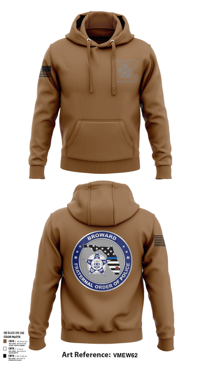 Broward Fraternal Order of Police 91005967 Hoodie - 117